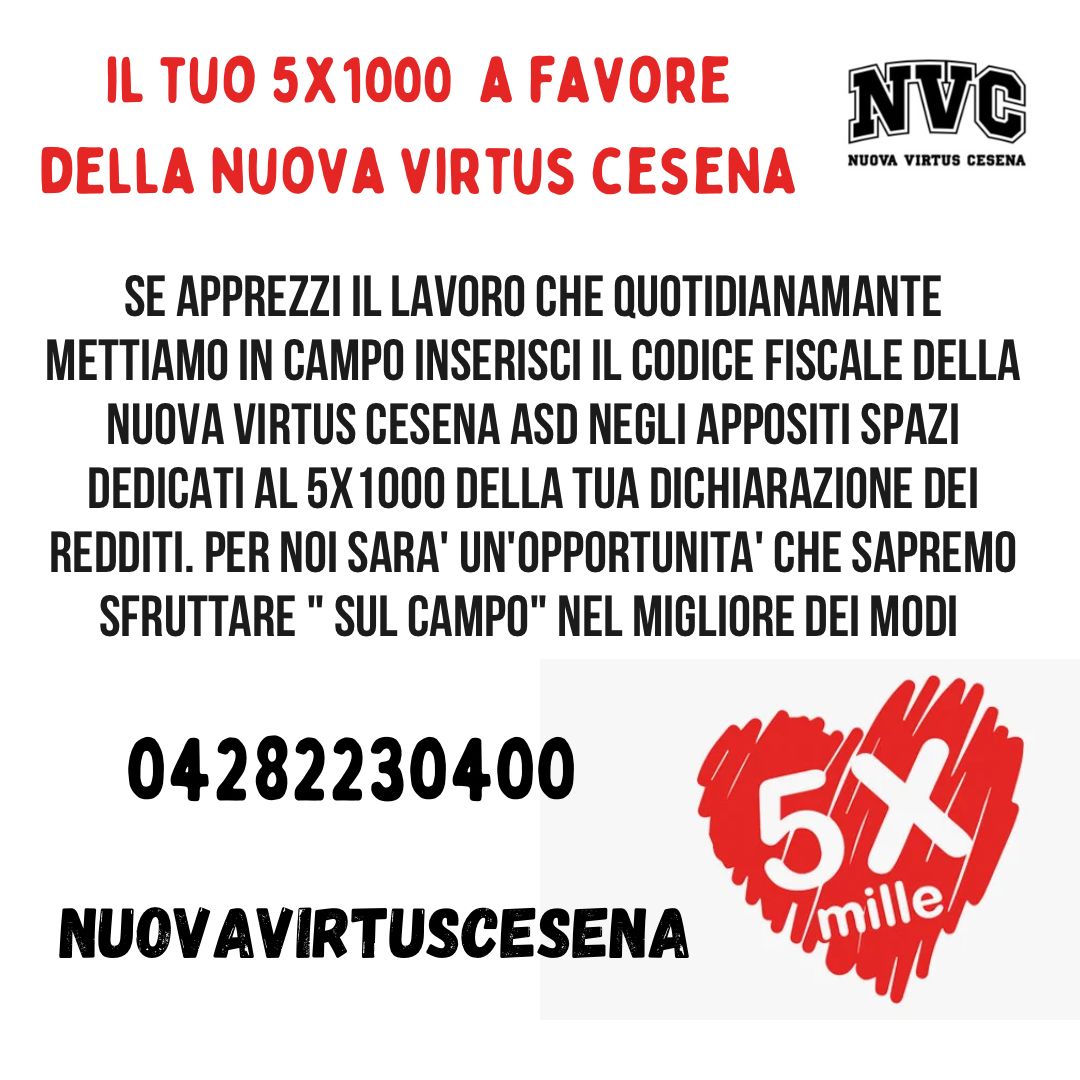 5 x MILLE NUOVA VIRTUS CESENA 