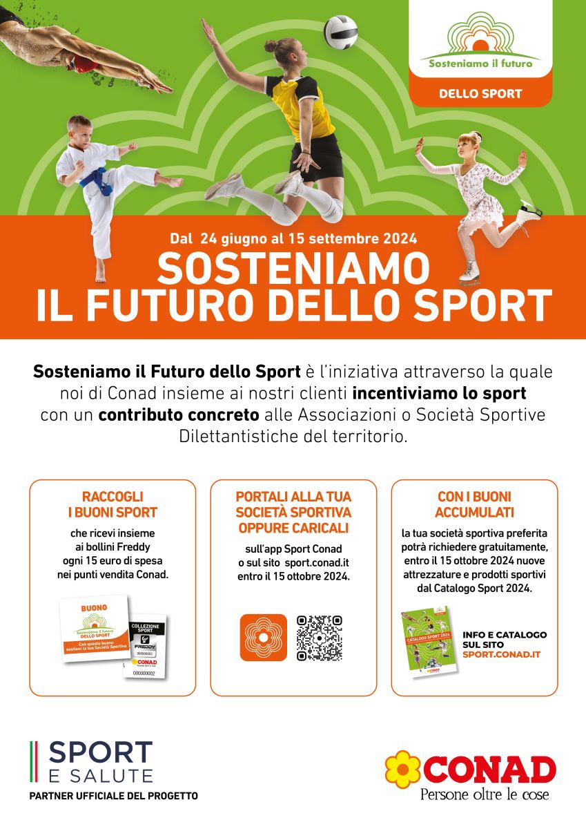 SOSTENIAMO IL FUTURO DELLO SPORT